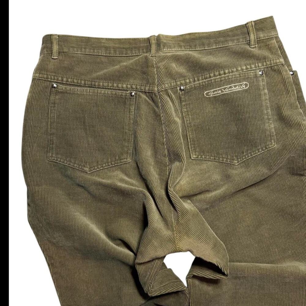 Zara‎ khaki green corduroy trousers - Picture 6 of 6